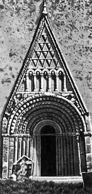 Западный портал собора в Клонферте. 1166.