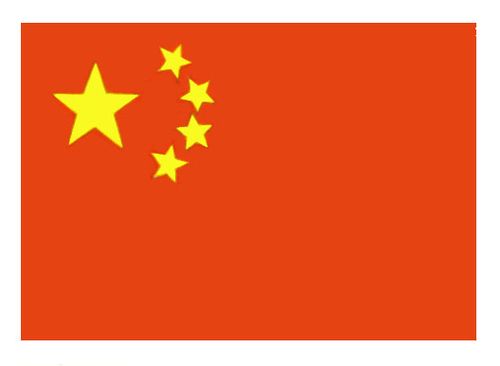 Флаг государственный. Китай.