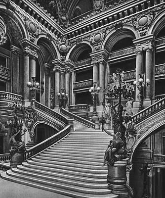 Ш. Гарнье. Парадная лестница театра «Гранд-Опера» в Париже. 1861—75.