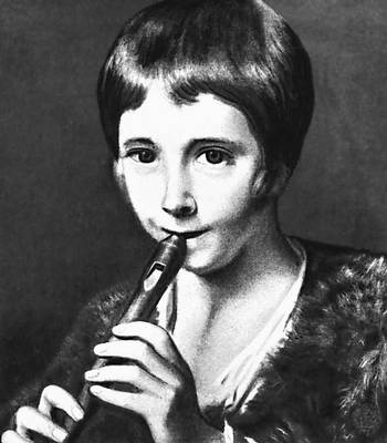 Н. Хоун Старший. «Мальчик, играющий на флейте». 3-я четверть 18 в. Национальная галерея Ирландии. Дублин.